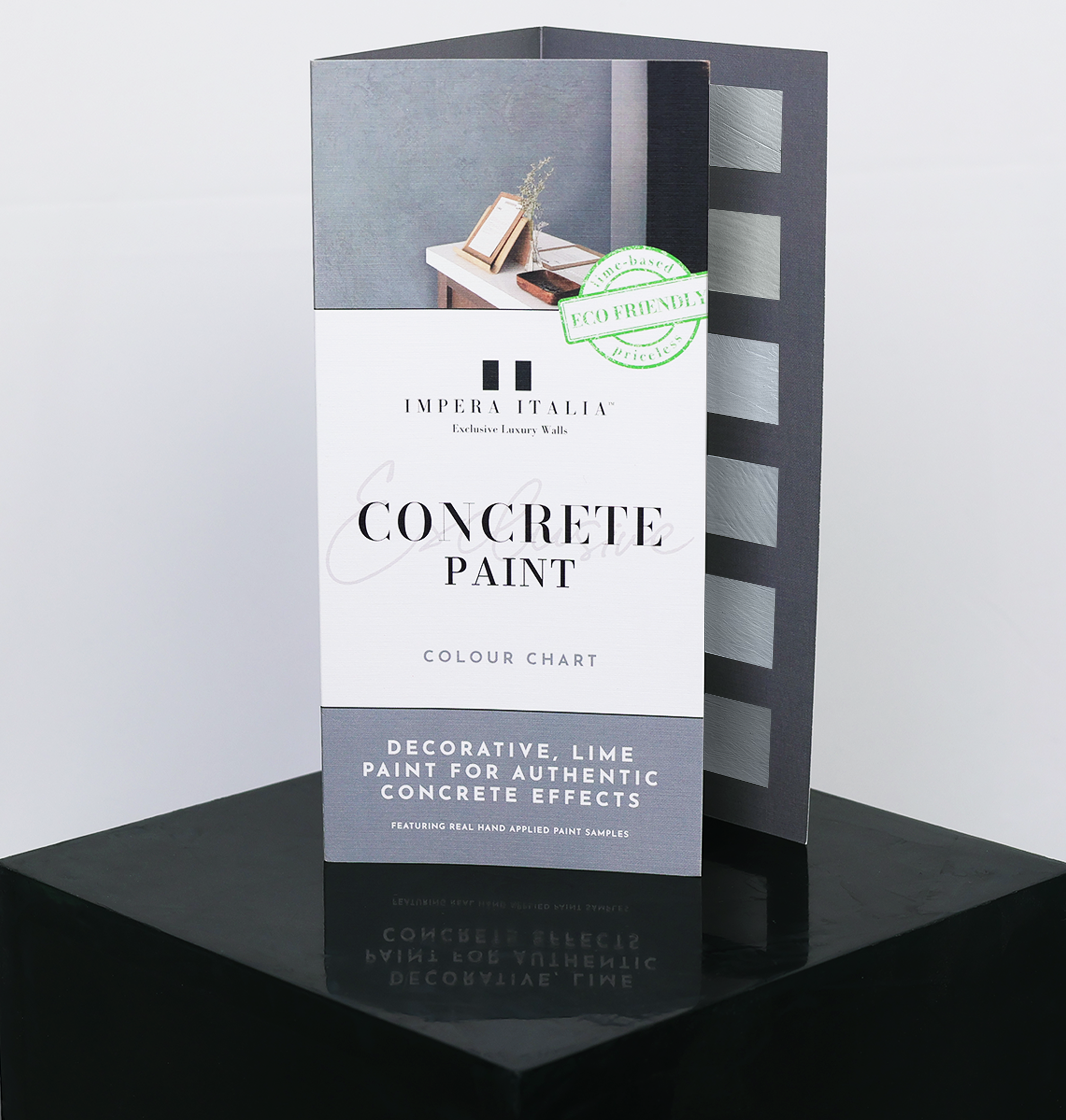 Concrete Paint Colour Chart - Lime-Based Powdered Decorative Paint Colour Chart