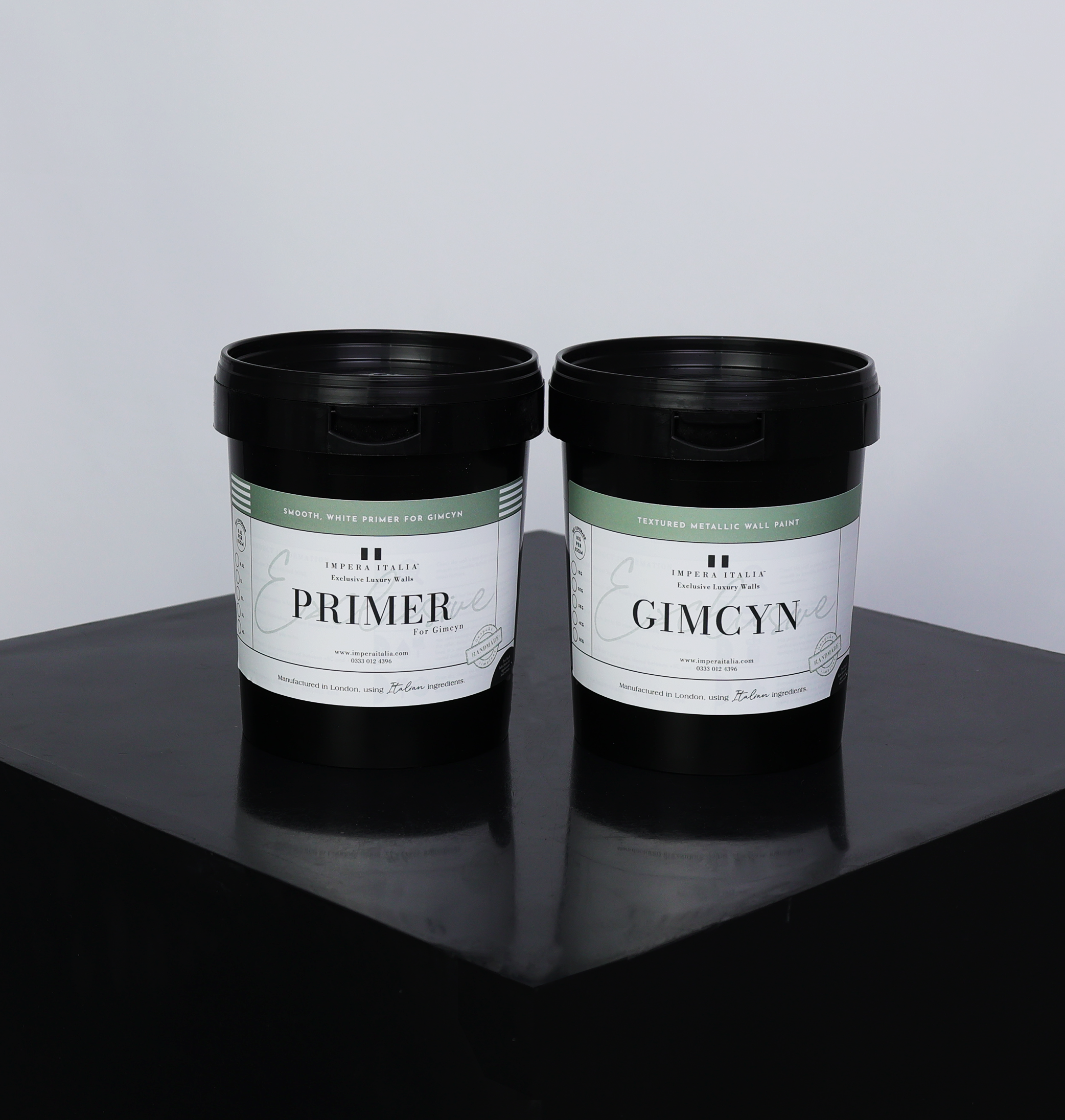 Gimcyn Bundle - Textured Metallic Paint & Primer Bundle For 5sqm