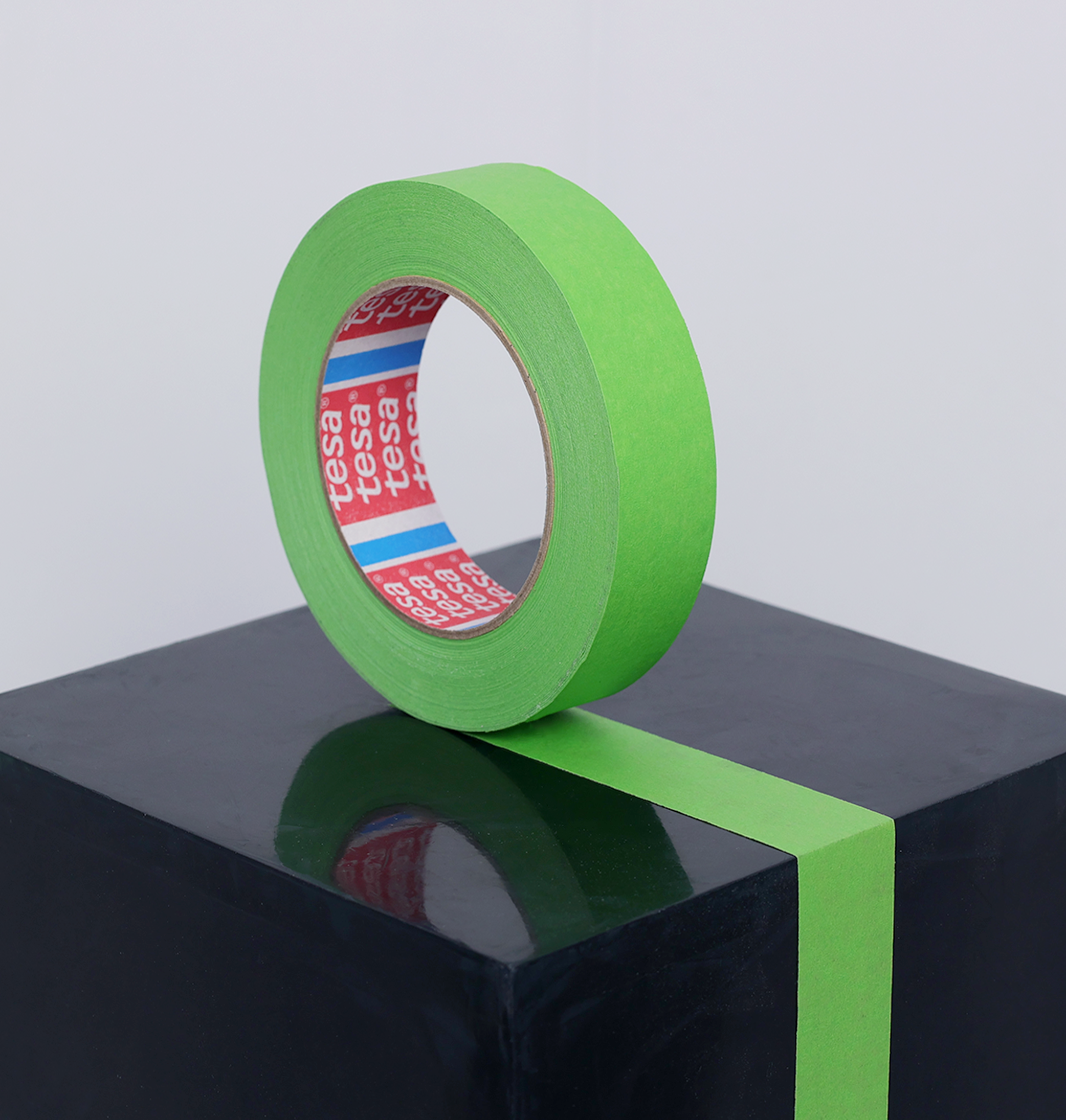 Green Masking Tape - Rough Surface Interior & Exterior Grade Highly Weather Resistant Masking Tape 50m Roll