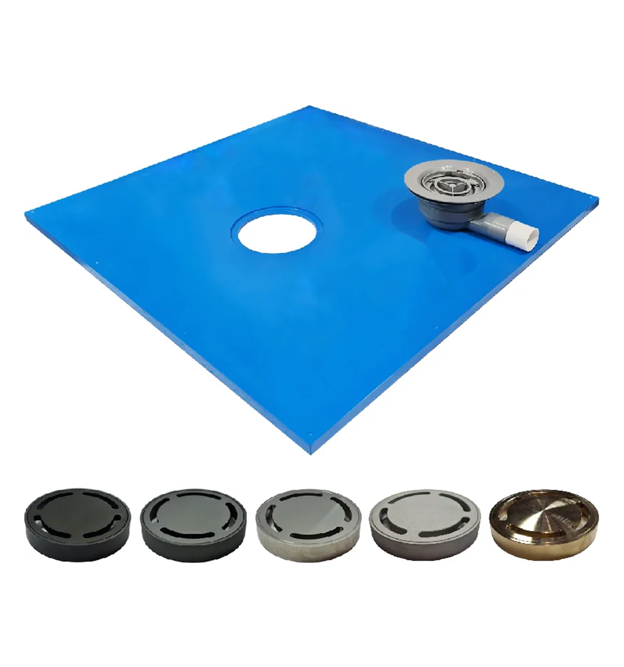 Round Shower Tray - Designed For Microcement Application