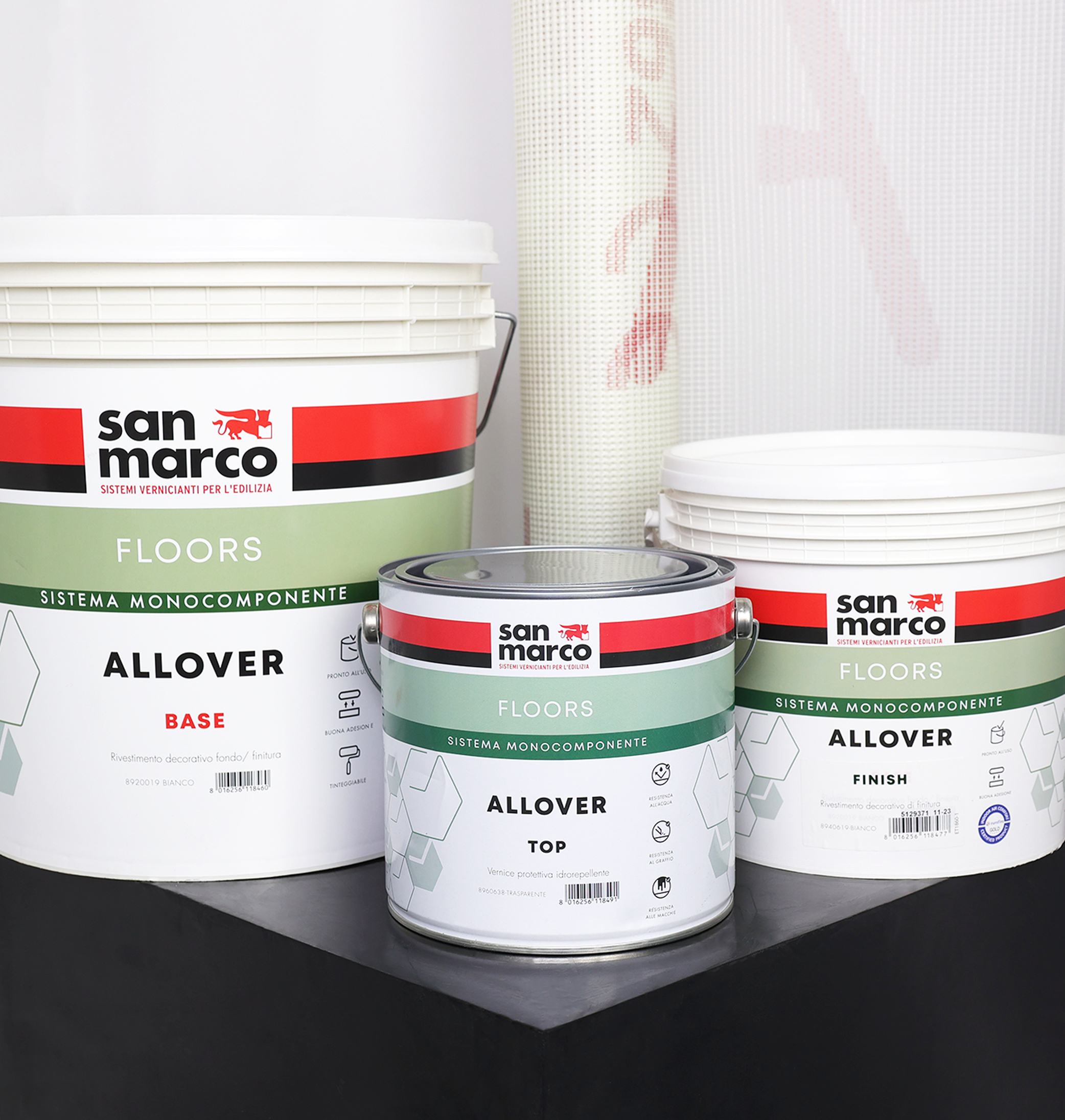 Allover System With Anticrack For Floors & Allover Top (Smooth Finish) - 10sqm Kit Suitable For Floors & Walls