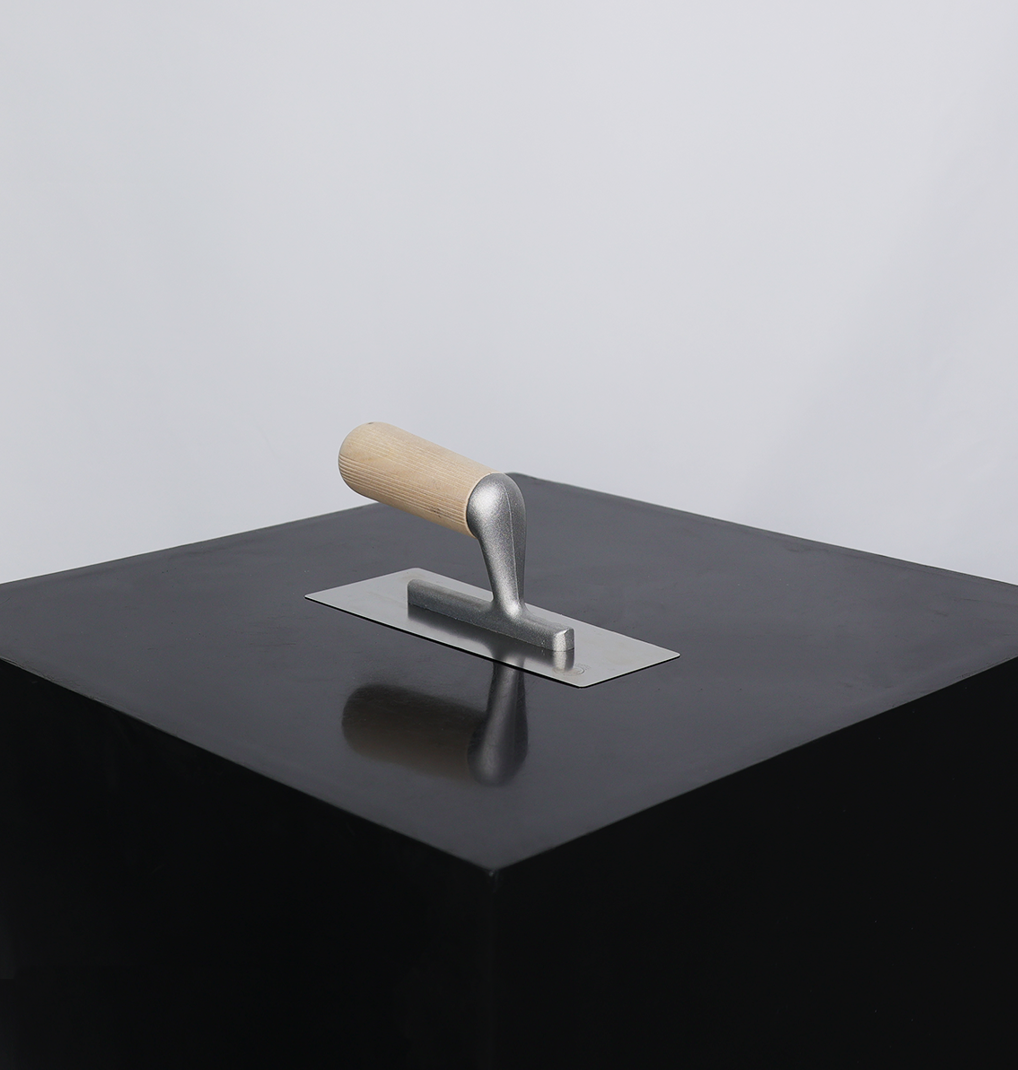 Wooden Handle - Stainless Steel Venetian Plastering Trowel With Wooden Handle