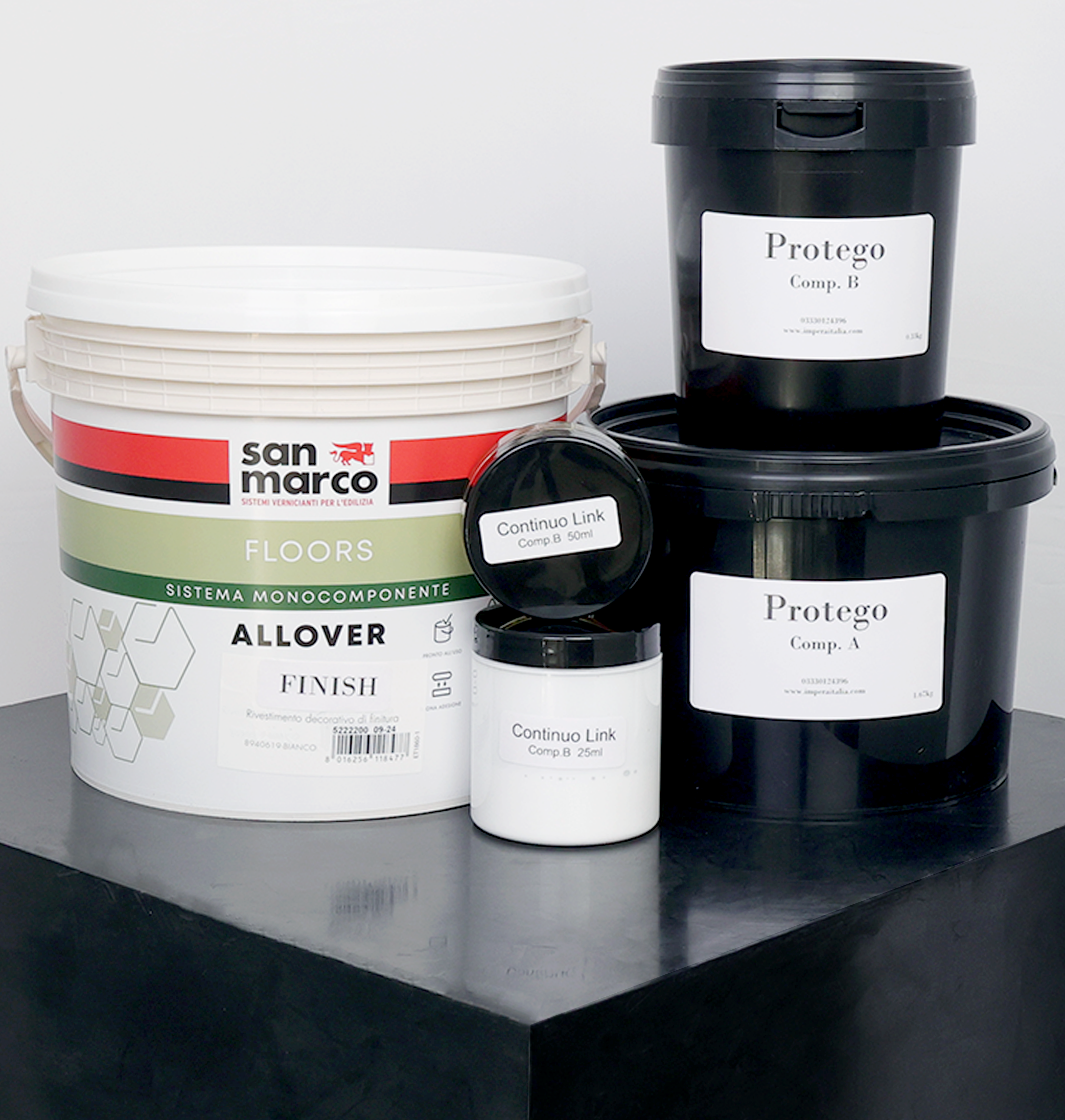 Allover System For Walls (Smooth Finish) with Protego protector - 10sqm Kit Suitable For Walls Only