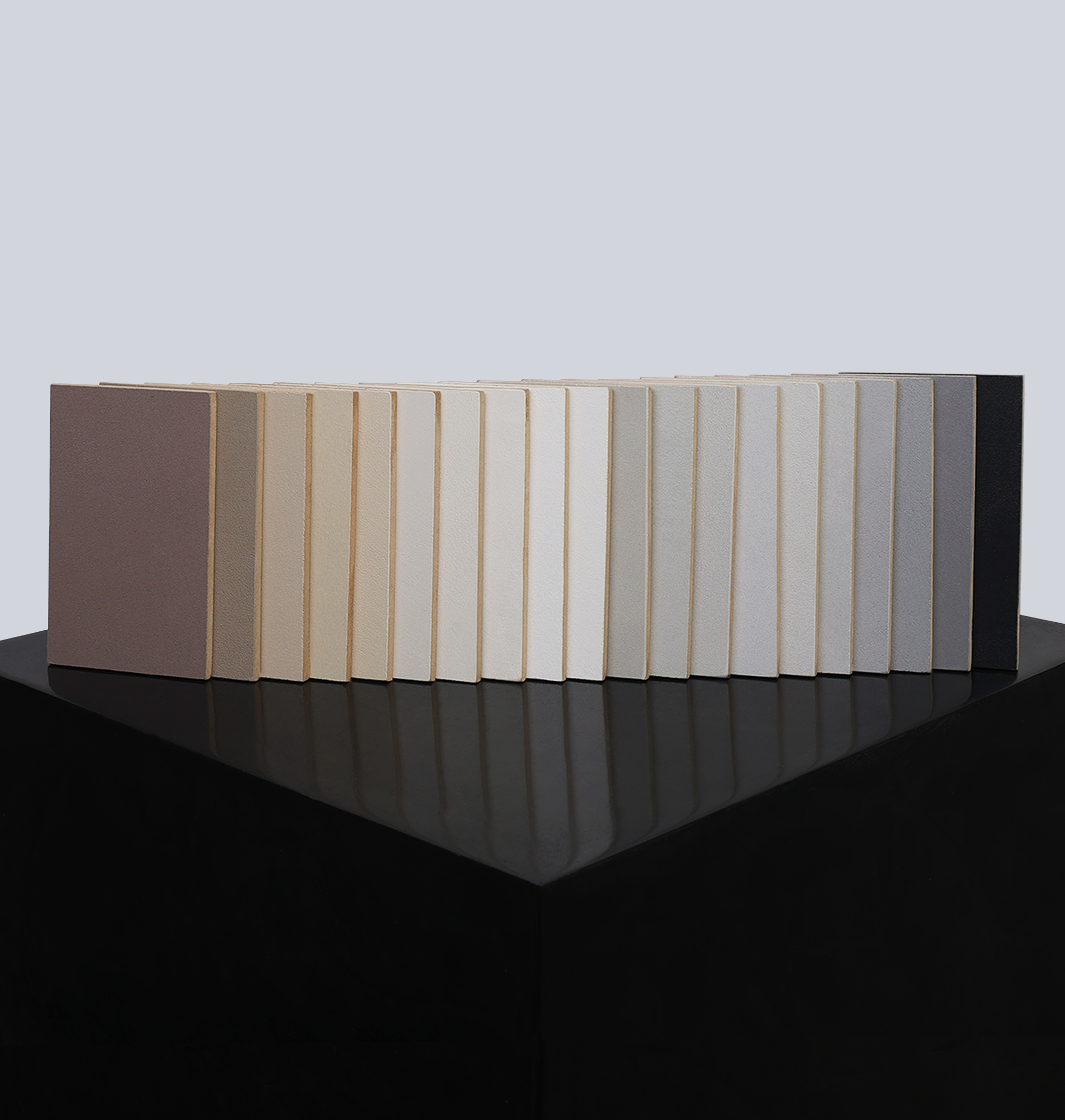 Continuo Mood Board Set - Microcement Mood Board Set With Real Material Swatches