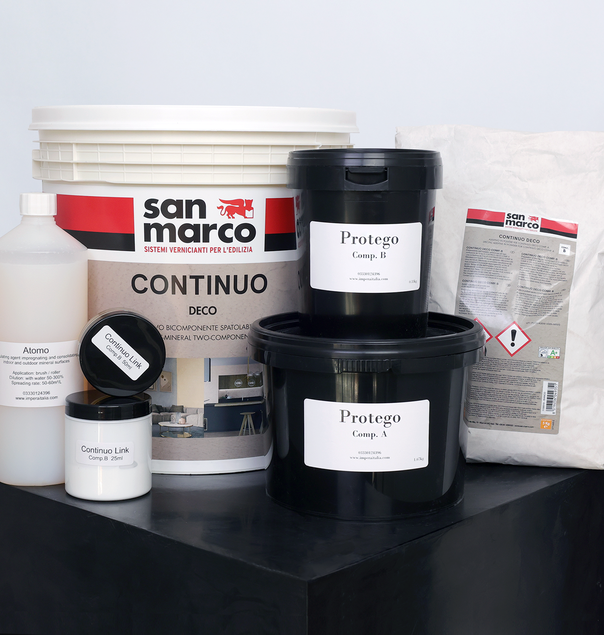 Continuo Microcement System for 10sqm with Protego protector