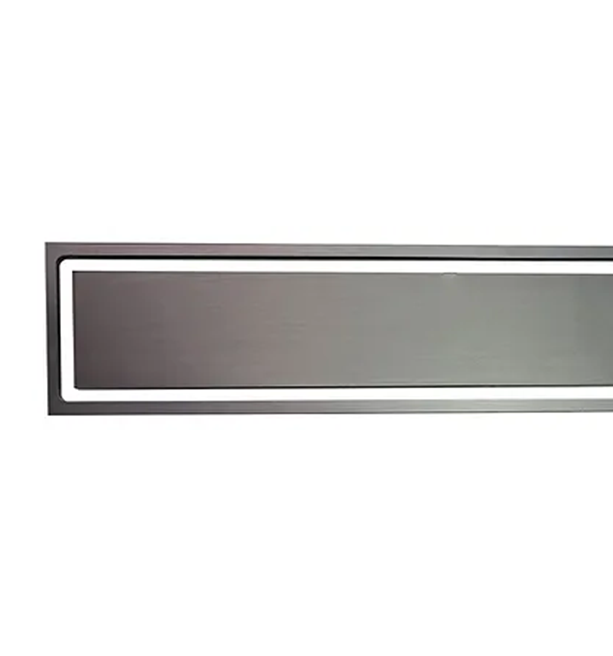 Linear Shower Tray (800mm Rectangular Grid) -  Designed For Microcement Application