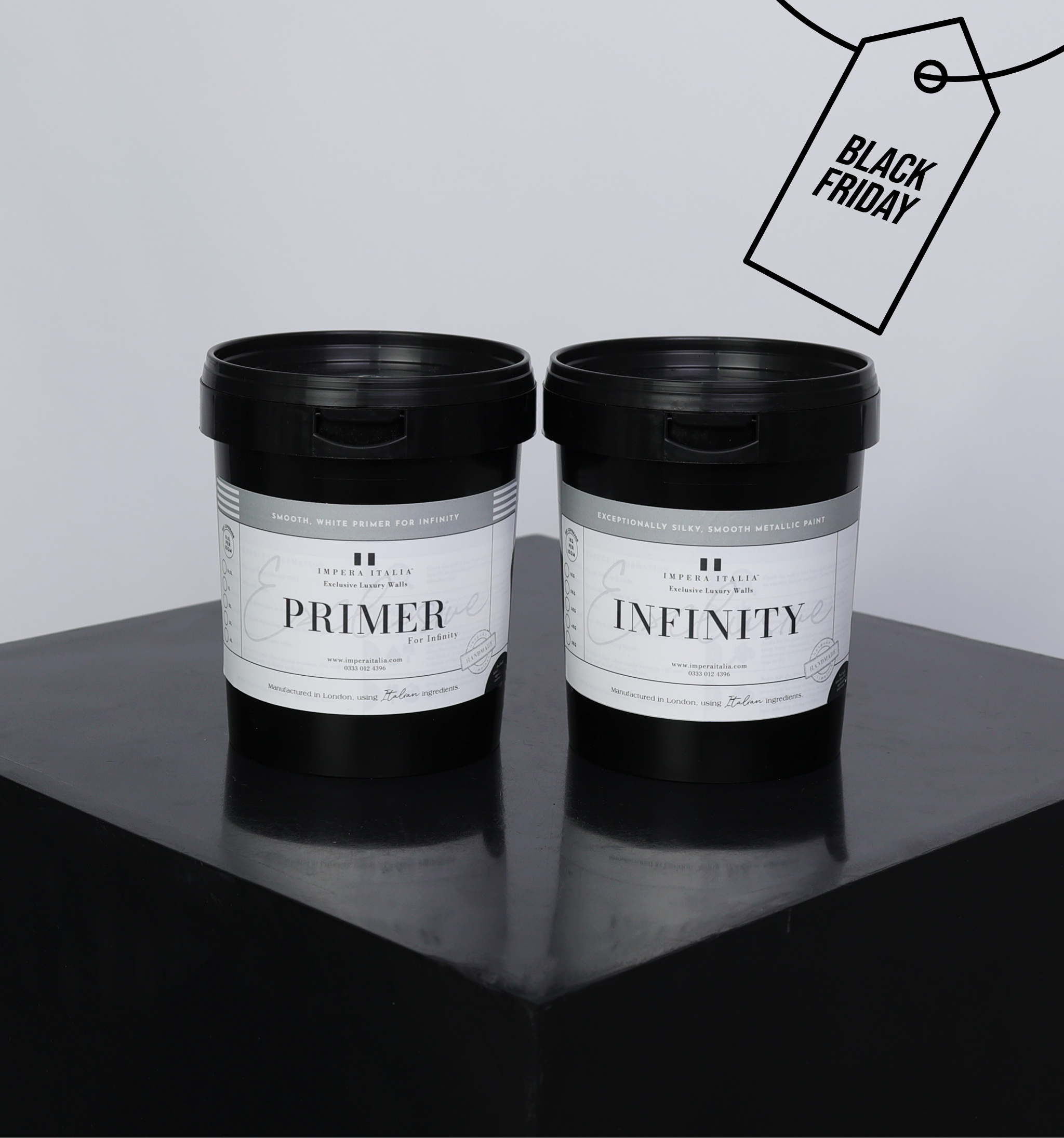 Infinity Bundle - Silky Smooth Metallic Paint & Primer Bundle For 5sqm