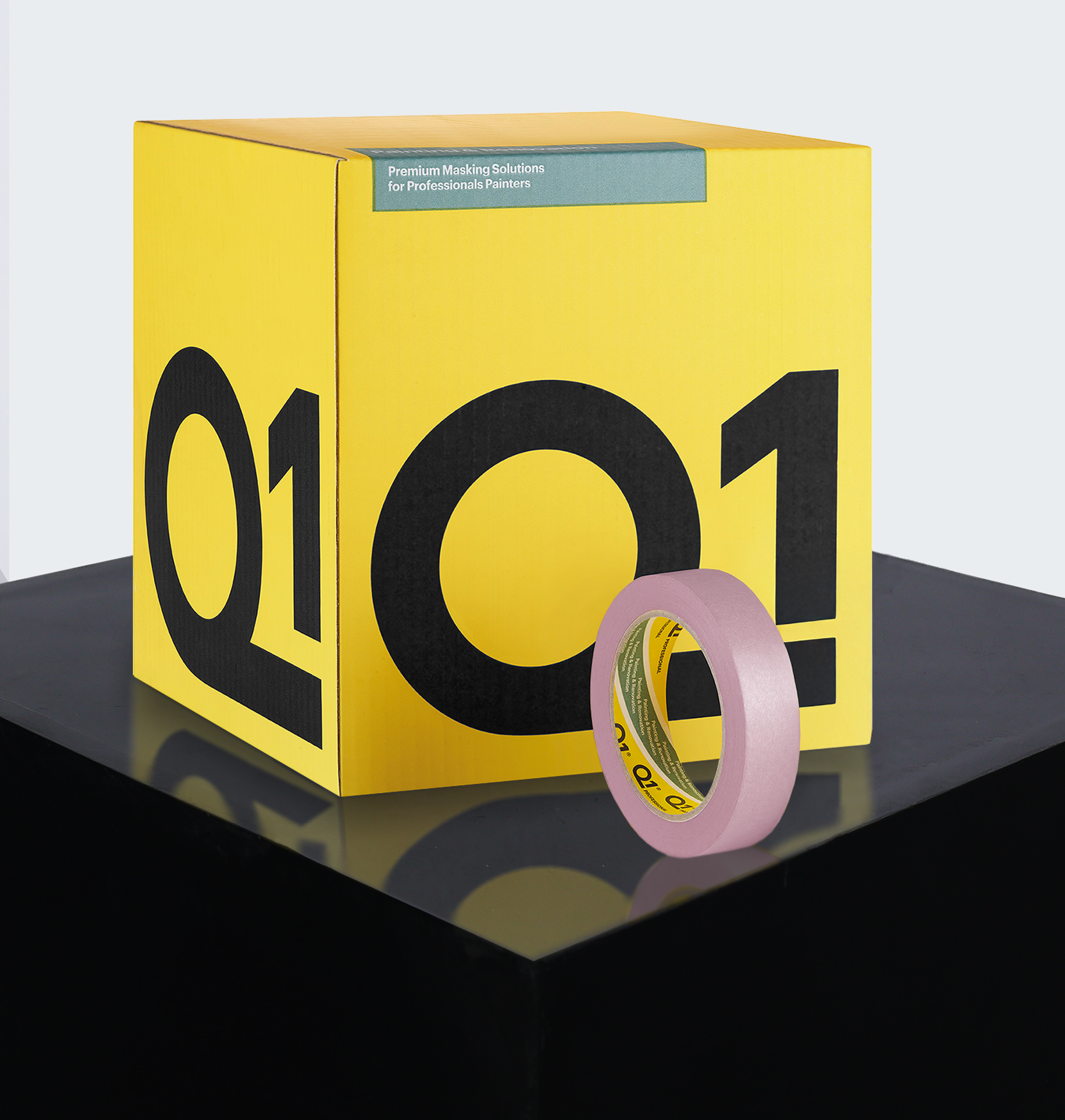 Q1 Sensitive Masking Tape - Low Tack Masking Tape For Sensitive Indoor Surfaces