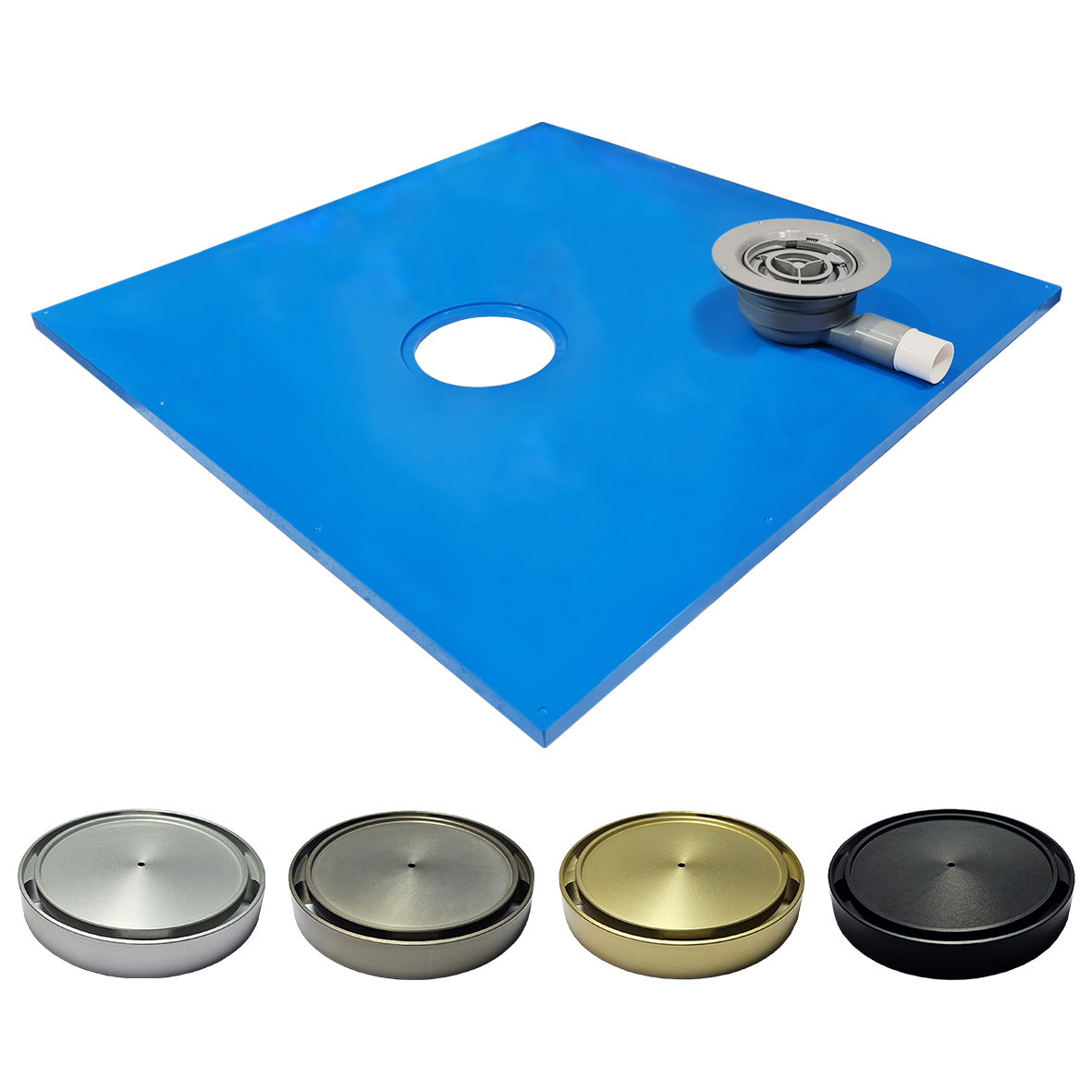 Round Shower Tray - Designed For Microcement Application