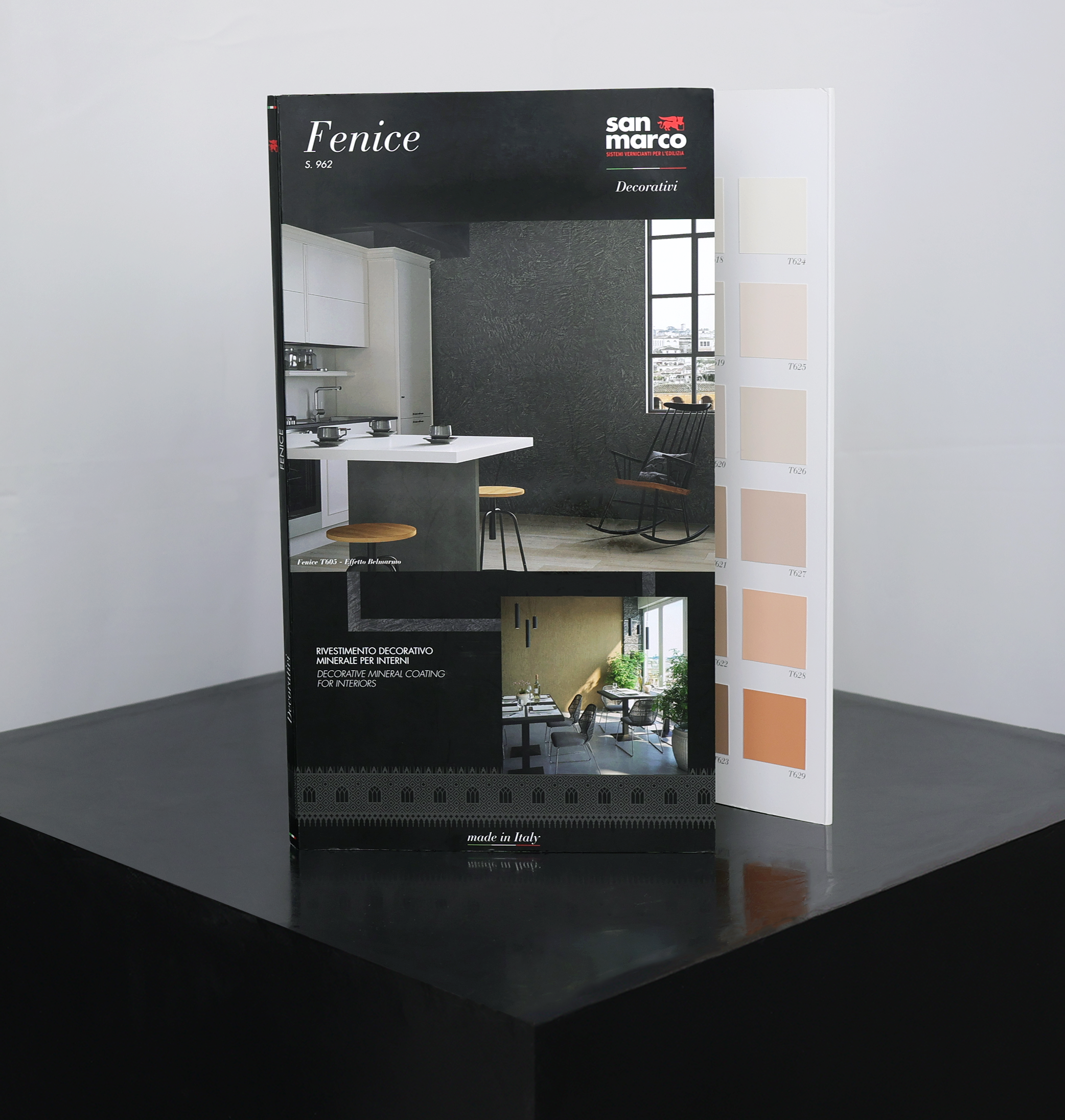 Fenice Colour Chart - Smooth Lime High Gloss Polished Plaster Colour Chart