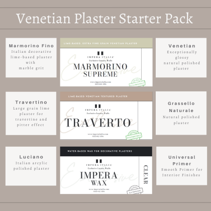 Venetian plaster starter pack