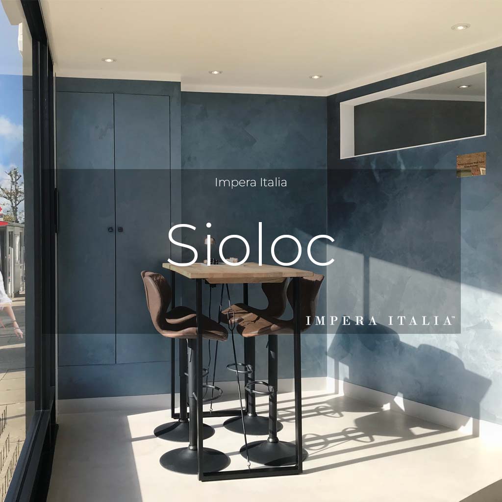 Sioloc pearly feature wall paint showroom