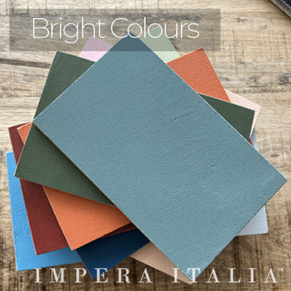 microcement moodboard set bright colours